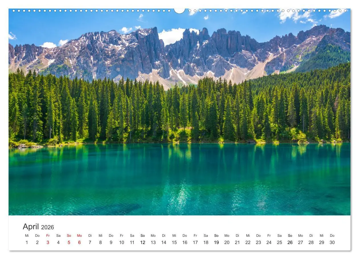 Bild: 9783457642856 | Traumdestination Italien (Wandkalender 2026 DIN A2 quer), CALVENDO...