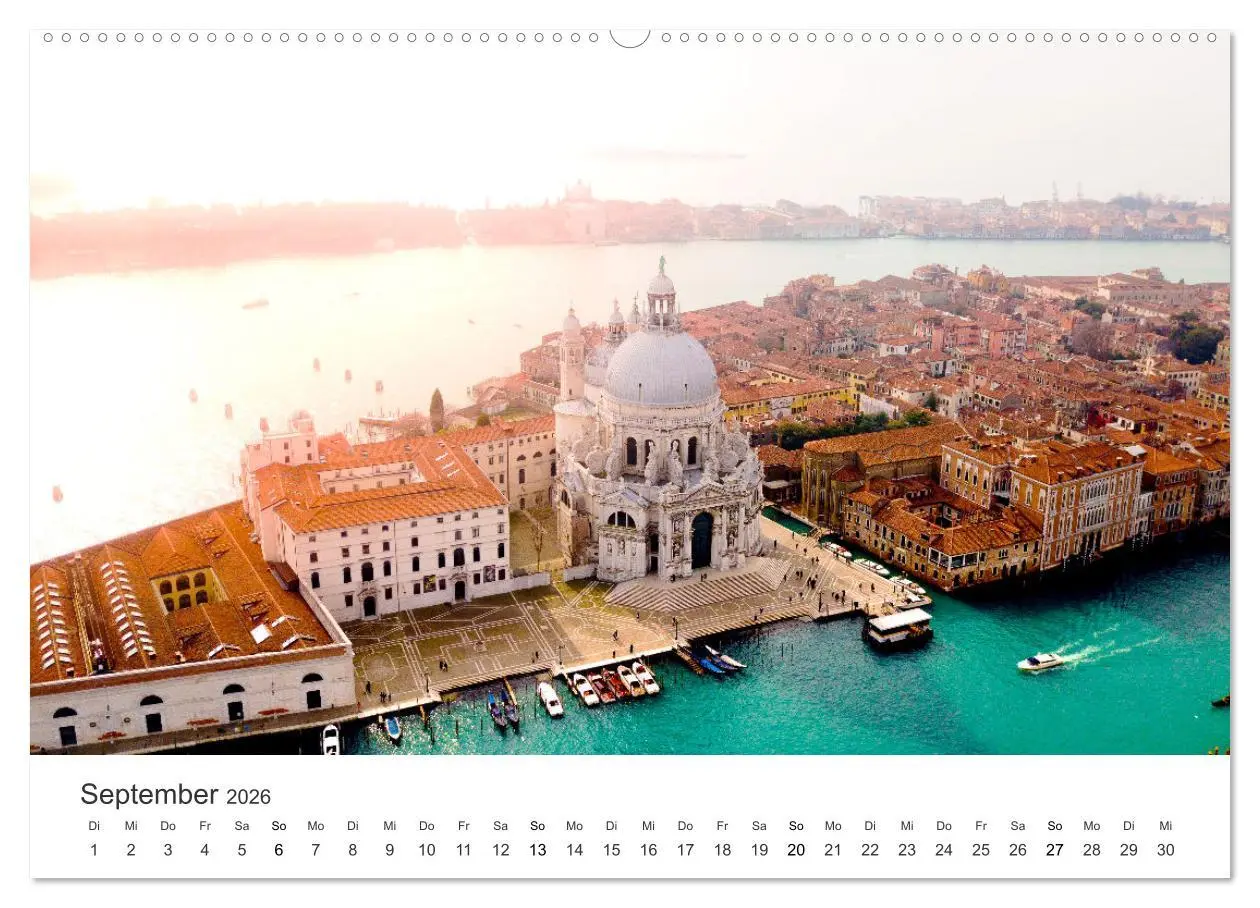 Bild: 9783457642856 | Traumdestination Italien (Wandkalender 2026 DIN A2 quer), CALVENDO...