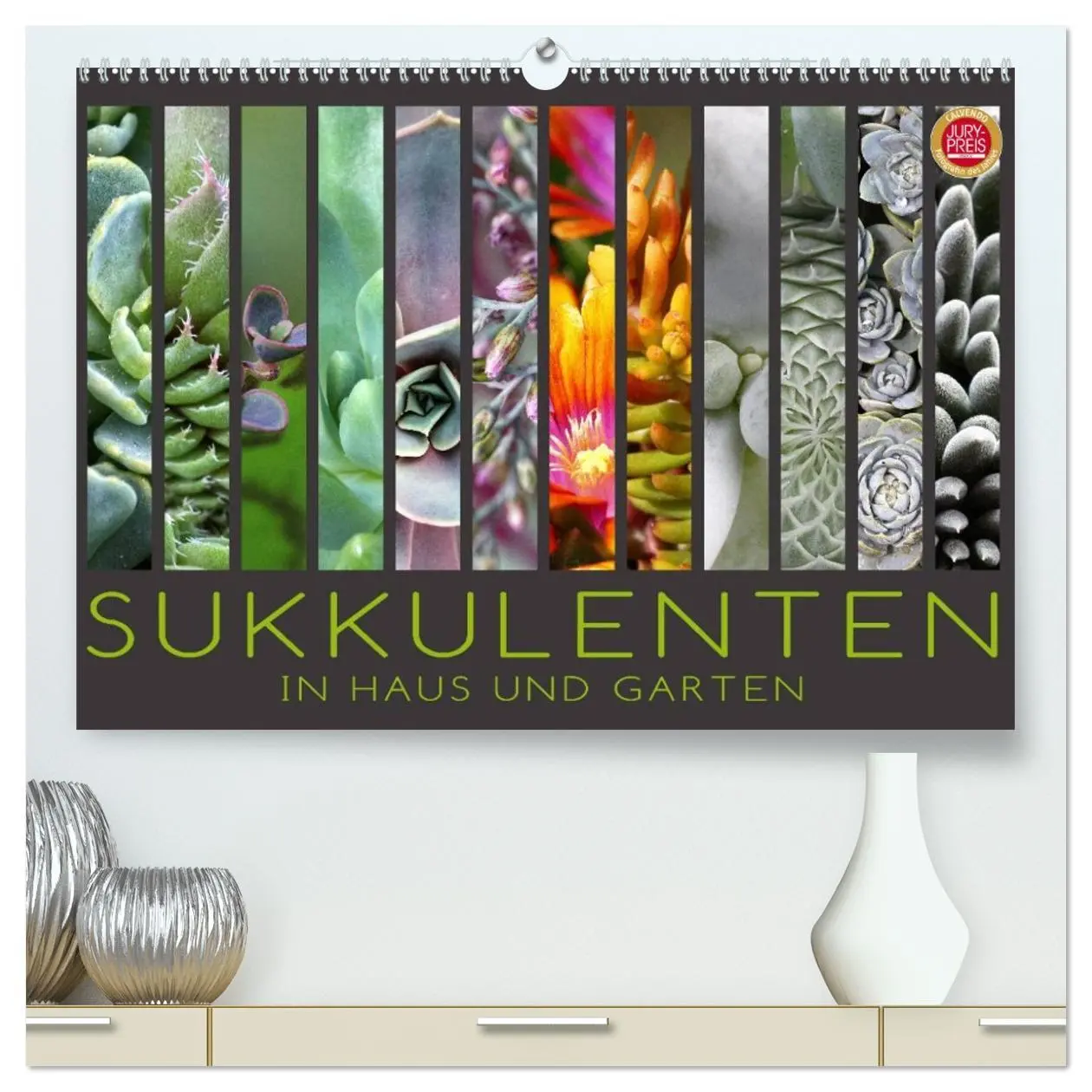 Cover: 9783516042856 | Sukkulenten in Haus und Garten (hochwertiger Premium Wandkalender...