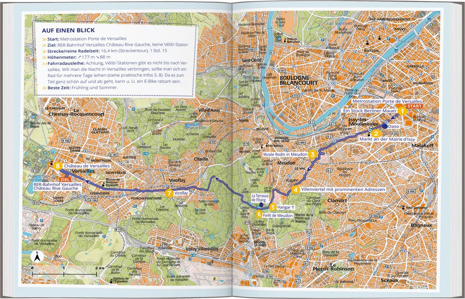 Bild: 9783616032856 | DUMONT Cityradeln Paris mit dem Rad | Felicitas Schwarz Grammon | Buch