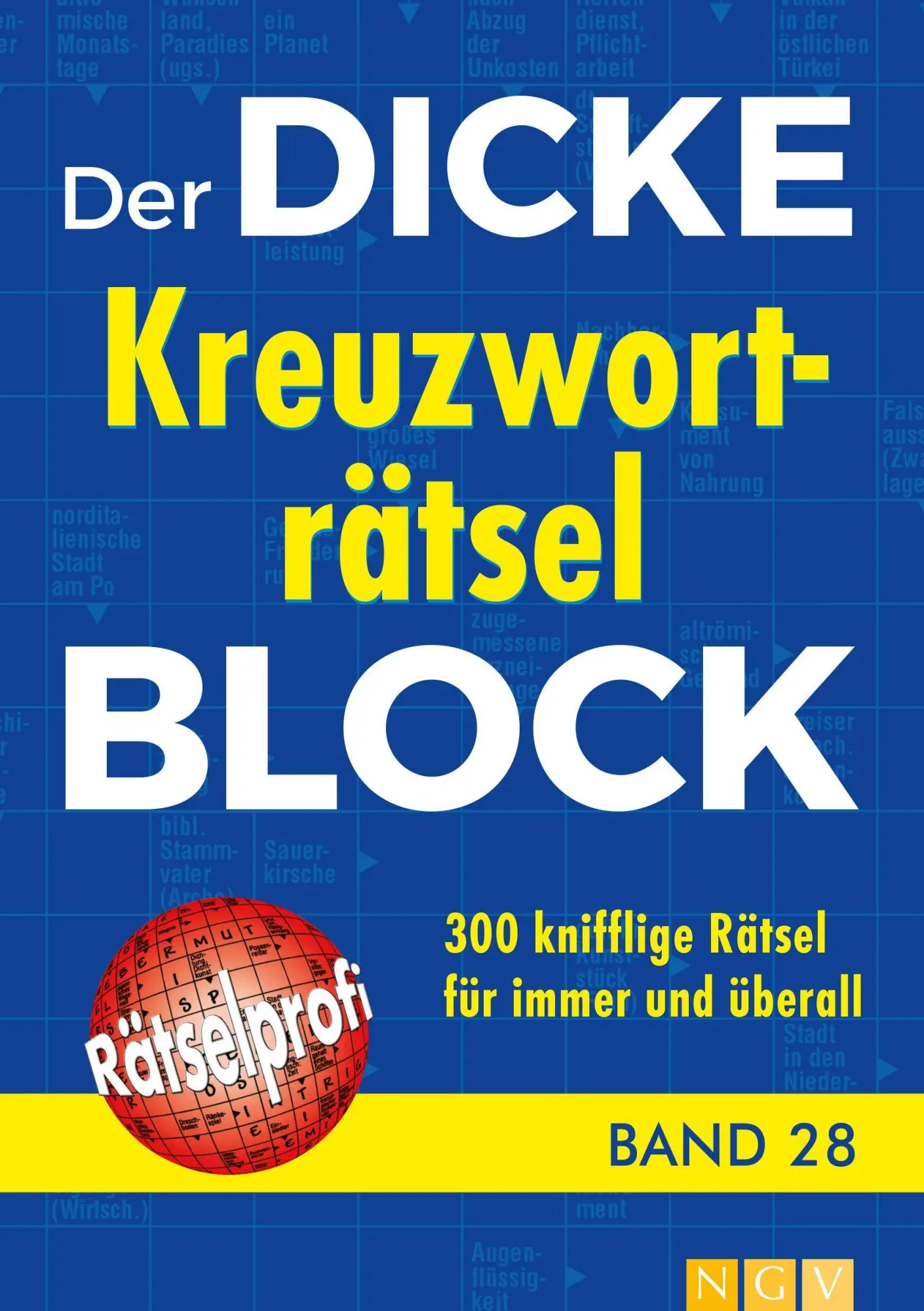 Cover: 9783625182856 | Der dicke Kreuzworträtsel-Block Band 28 | Taschenbuch | 336 S. | 2018