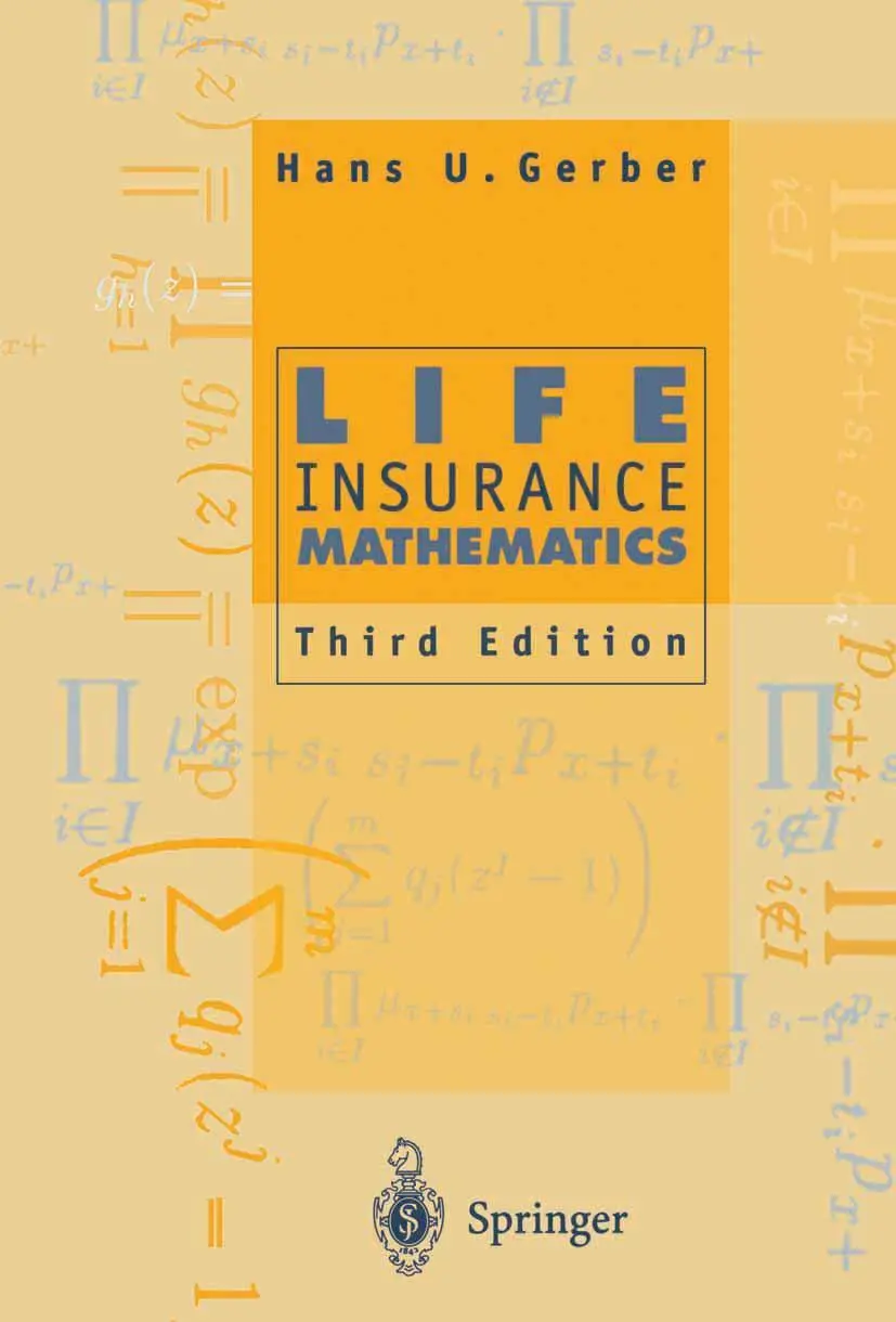 Cover: 9783642082856 | Life Insurance Mathematics | Hans U. Gerber | Taschenbuch | xvii Cover: 9783642082856 | Life Insurance Mathematics | Hans U. Gerber | Taschenbuch | xvii