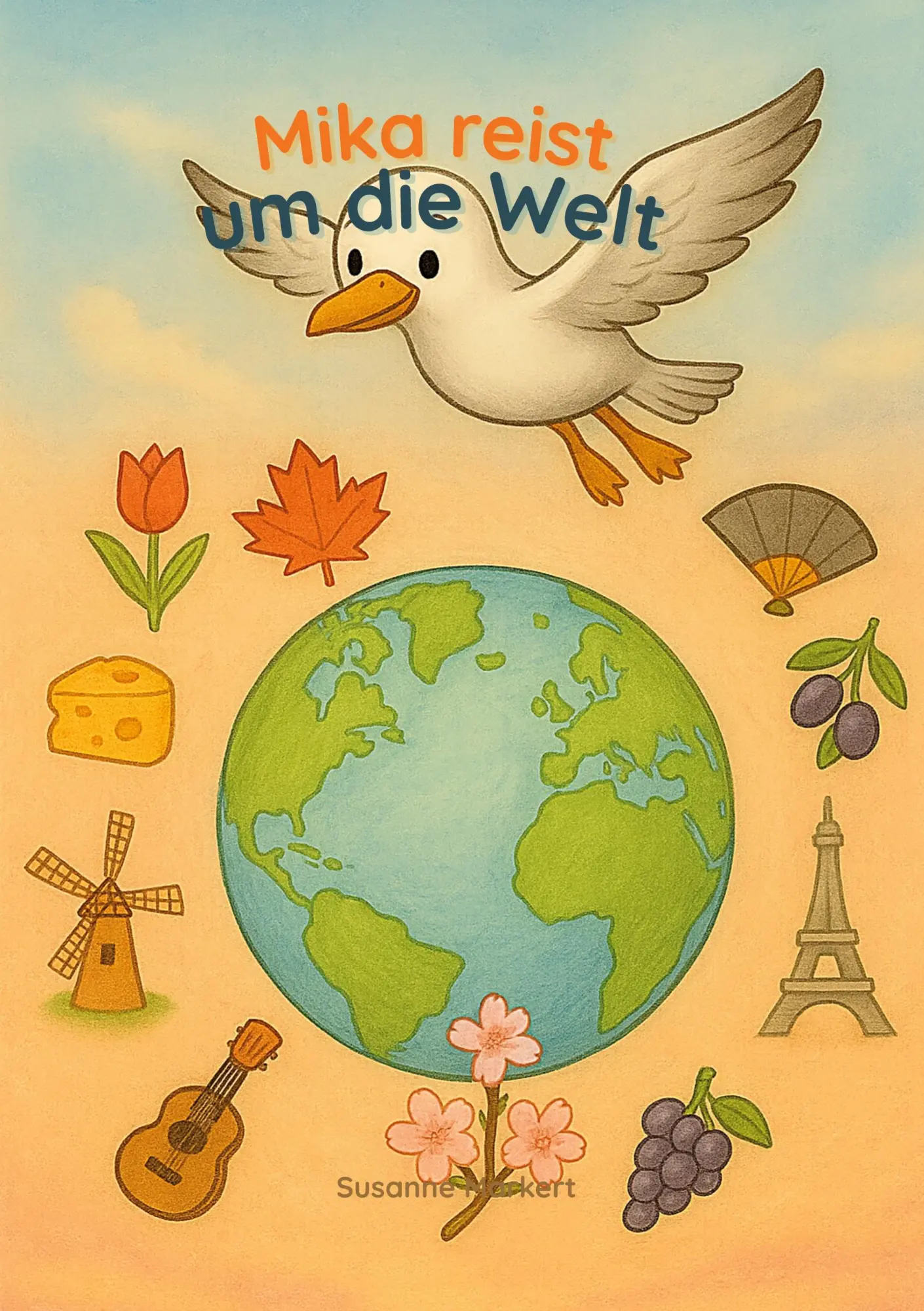 Cover: 9783695172856 | Mika reist um die Welt | Susanne Markert | Taschenbuch | 80 S. | 2026