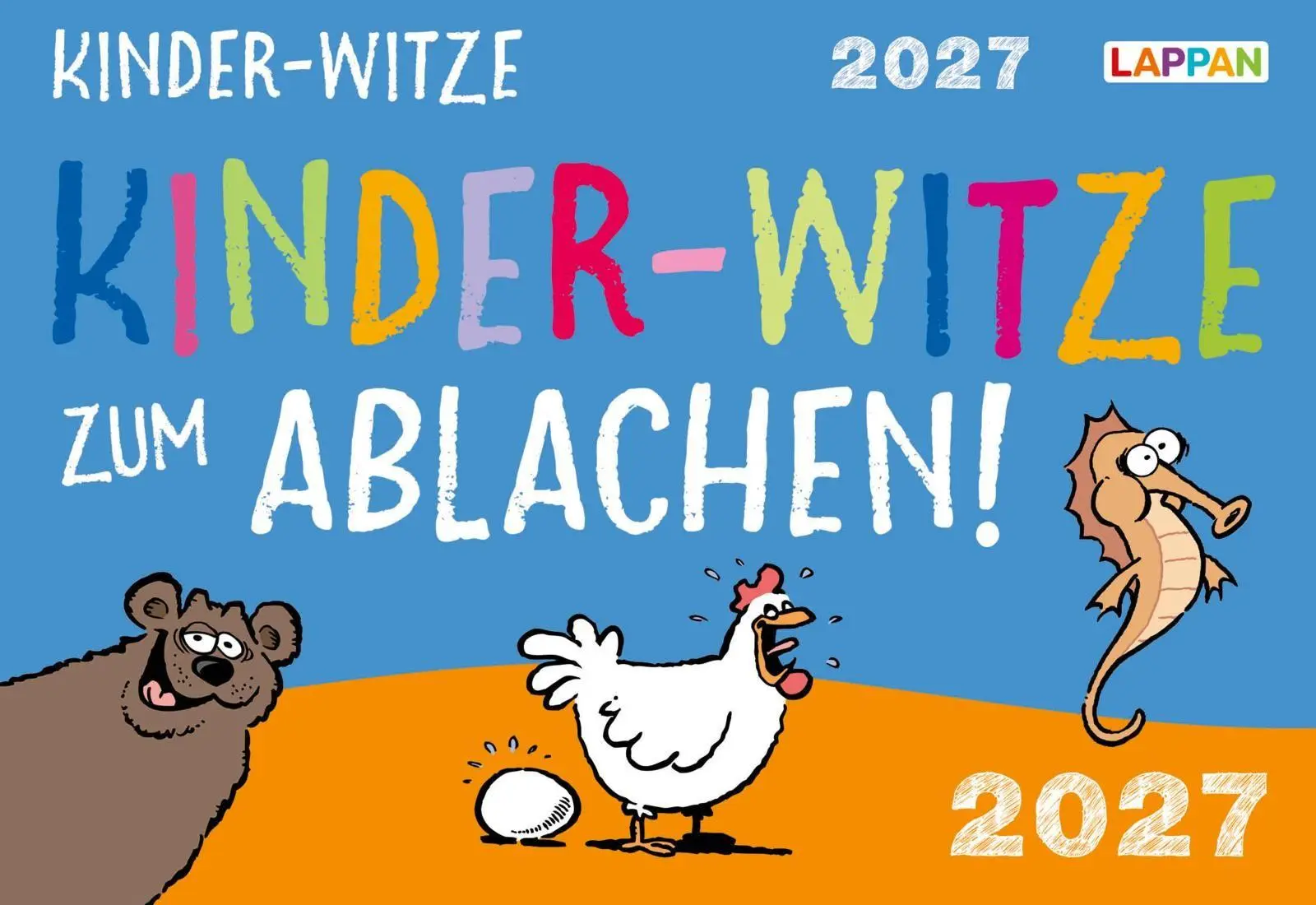 Cover: 9783830322856 | Kinder-Witze zum Ablachen! 2027: Mein Kalender für jeden Tag | 640 S.
