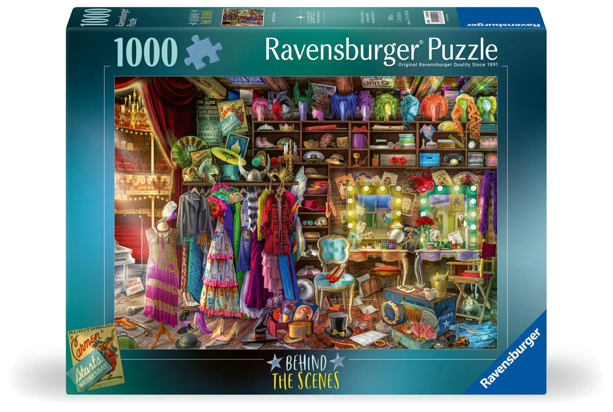 Cover: 4005555002956 | Erwachsenenpuzzle 1000 Teile - Amiee Stewart Backstage | Spiel | 2024