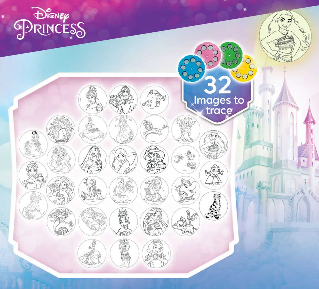 Bild: 8008324092956 | PRINCESS PROJECTOR Zeichen Schule | Kartonschachtel | 92956 | Deutsch