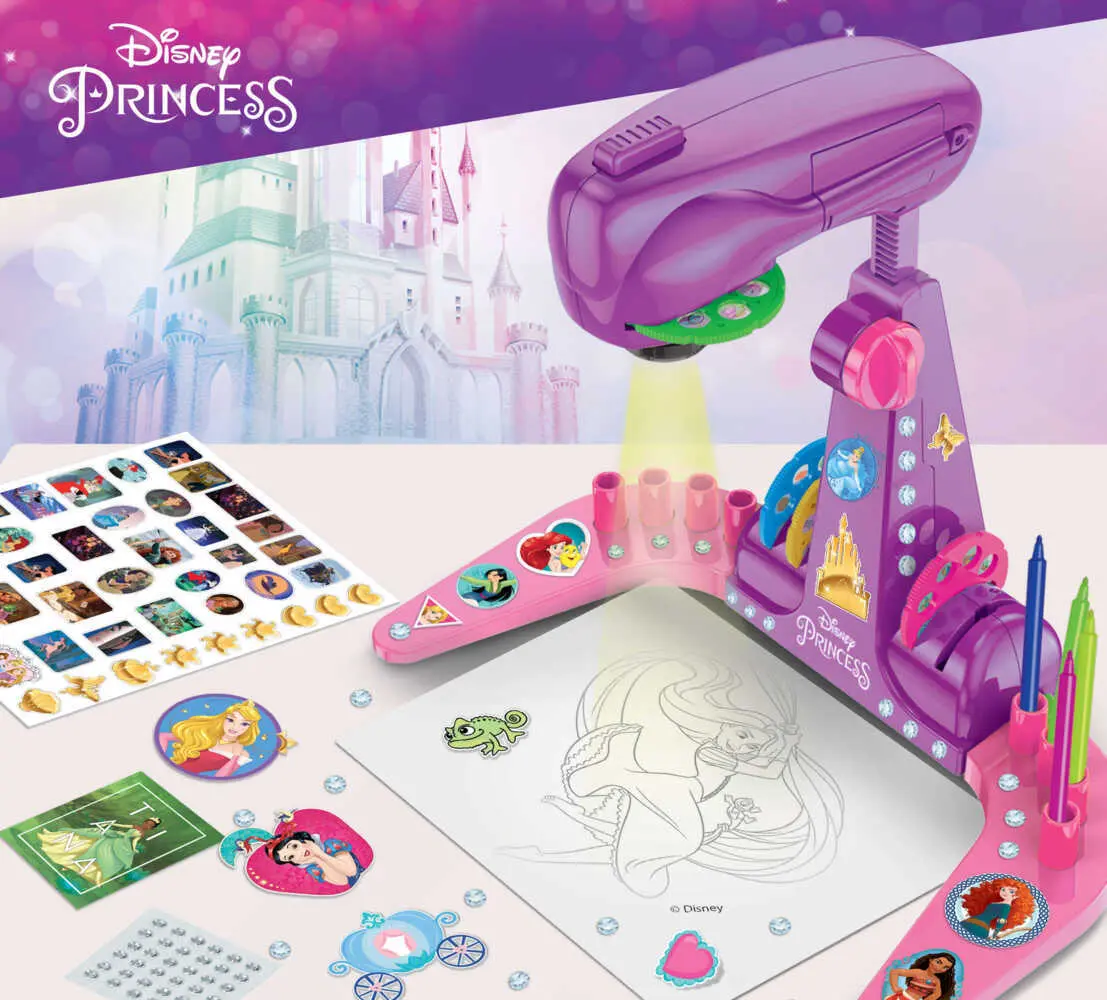Bild: 8008324092956 | PRINCESS PROJECTOR Zeichen Schule | Kartonschachtel | 92956 | Deutsch