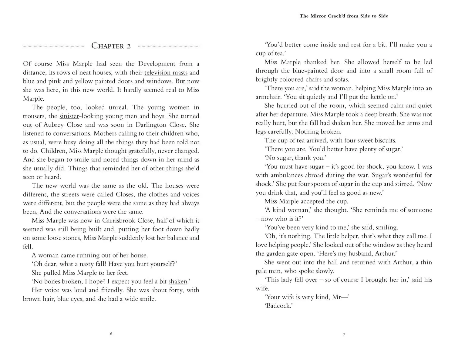 Bild: 9780008392956 | The mirror crack'd from side to side | Agatha Christie | Taschenbuch
