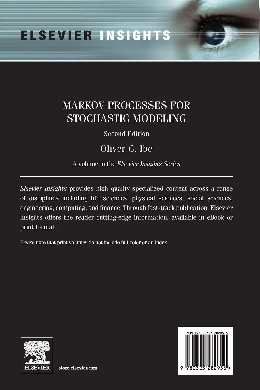Rückseite: 9780323282956 | Markov Processes for Stochastic Modeling (Revised) | Oliver Ibe | Buch