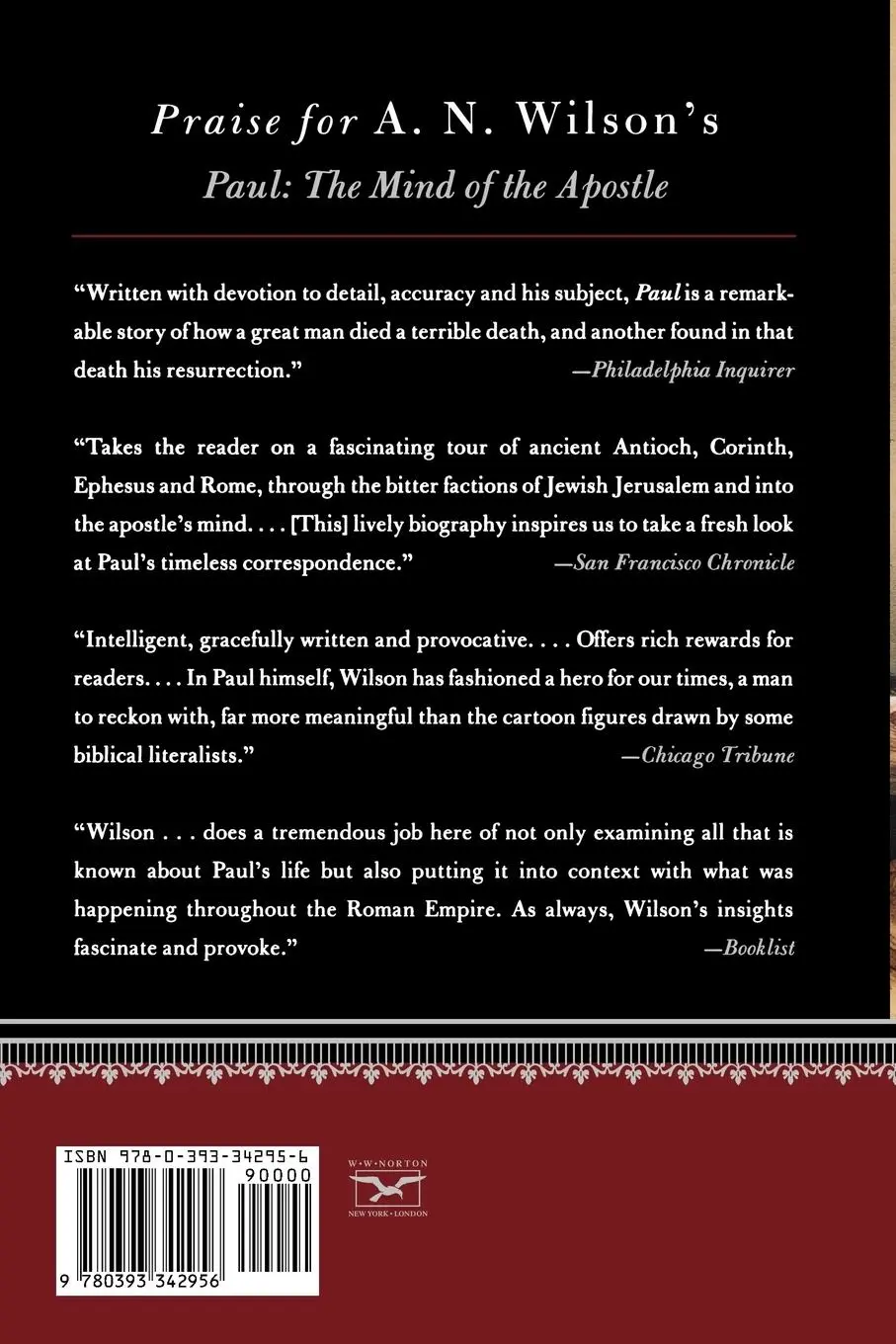 Rückseite: 9780393342956 | God's Funeral | A Biography of Faith and Doubt in Western Civilization
