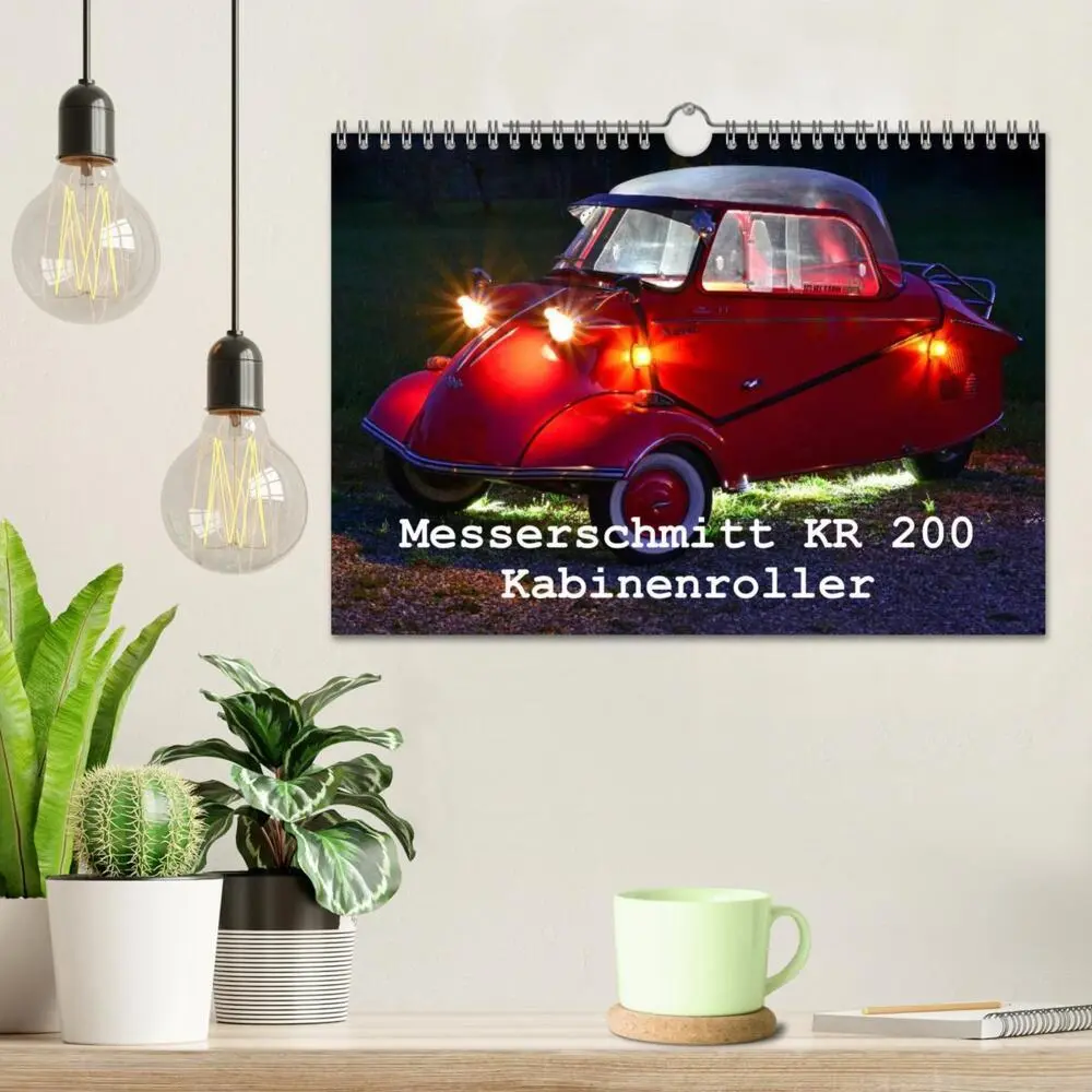 Bild: 9783435612956 | Messerschmitt KR 200 Kabinenroller (Wandkalender 2025 DIN A4 quer),...