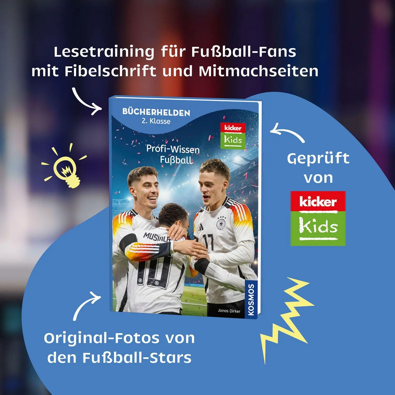 Bild: 9783440182956 | kicker Kids, Profi-Wissen Fußball | Jonas Dirker | Buch | Bücherhelden