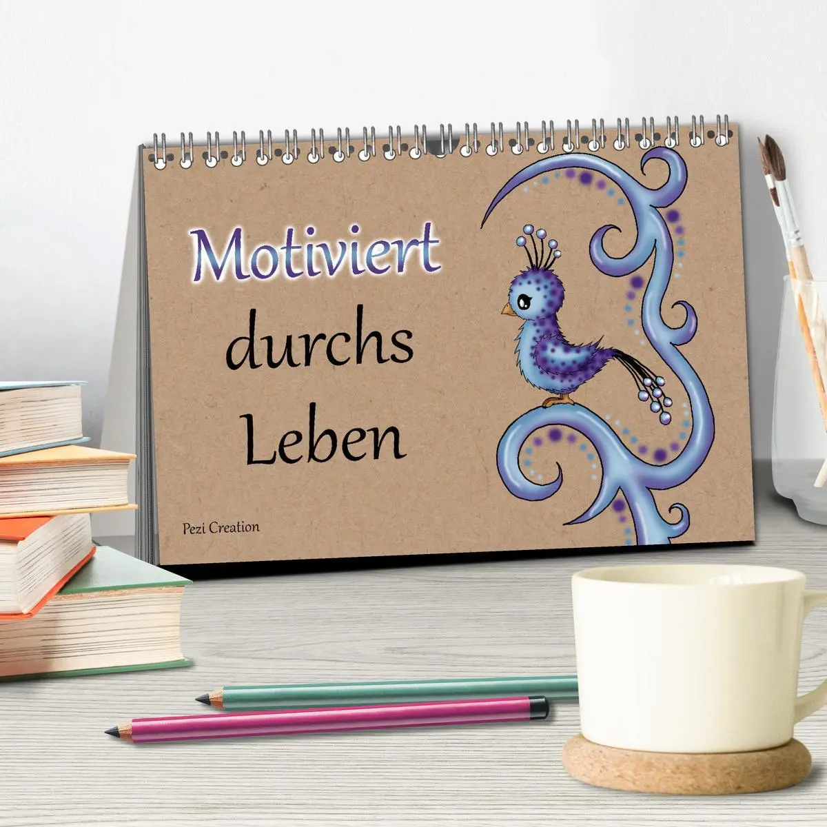 Bild: 9783457632956 | Motiviert durchs Leben (Tischkalender 2026 DIN A5 quer), CALVENDO...