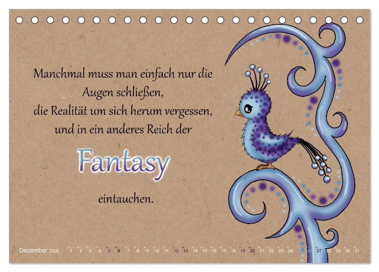 Bild: 9783457632956 | Motiviert durchs Leben (Tischkalender 2026 DIN A5 quer), CALVENDO...
