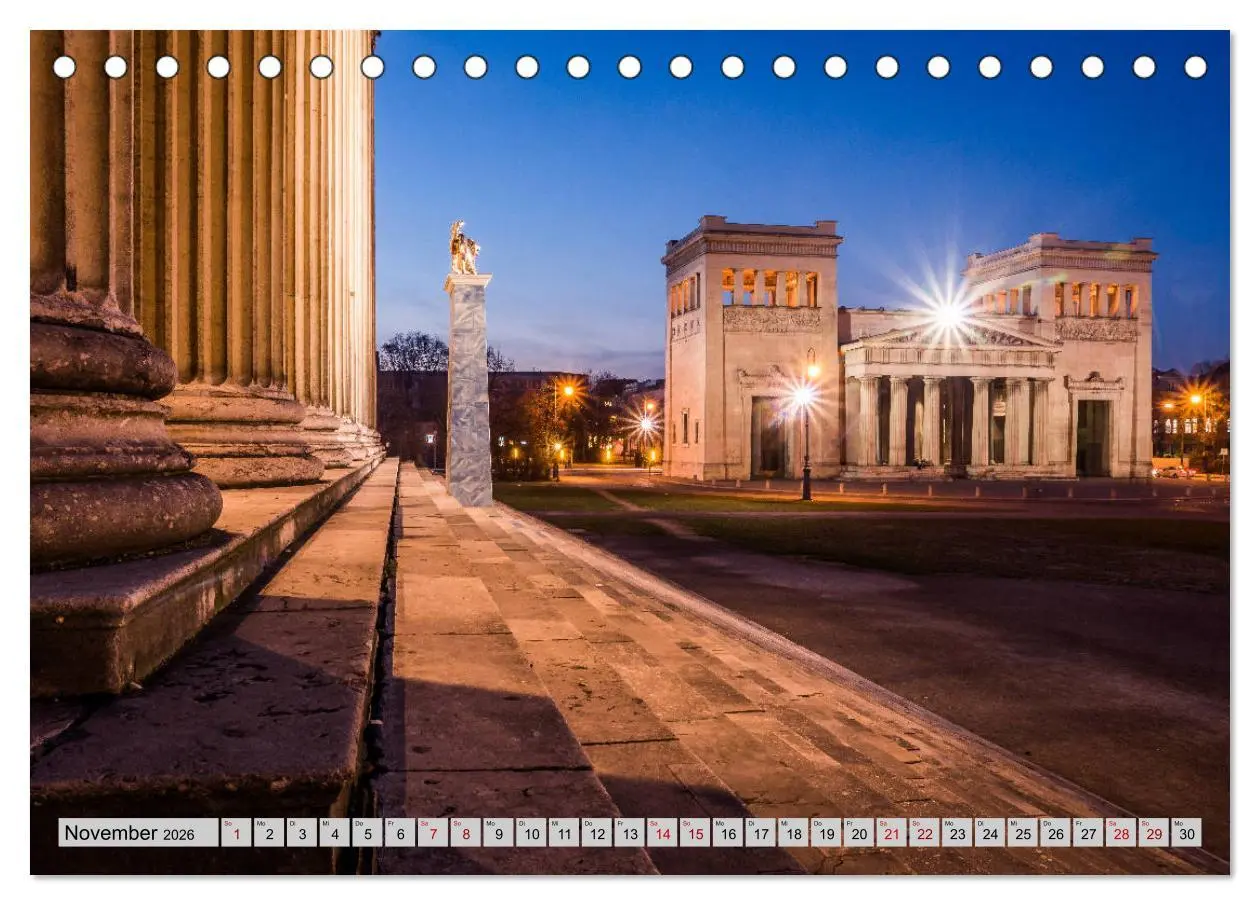 Bild: 9783457872956 | München - Lichter der Großstadt (Tischkalender 2026 DIN A5 quer),...