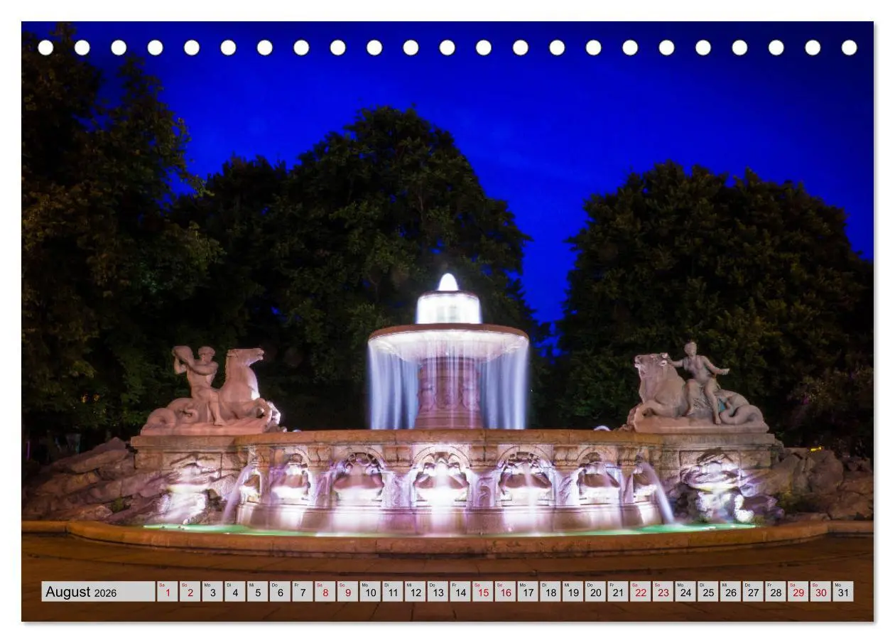 Bild: 9783457872956 | München - Lichter der Großstadt (Tischkalender 2026 DIN A5 quer),...