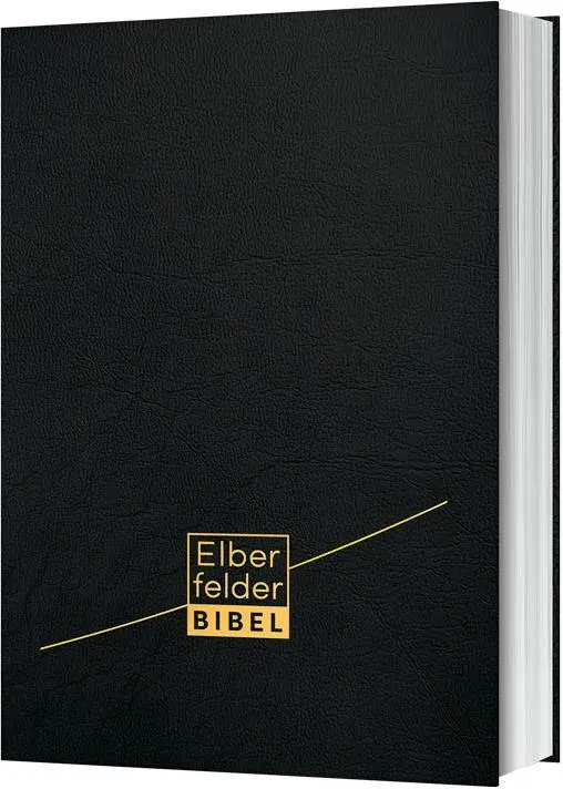 Cover: 9783863532956 | Elberfelder Bibel Standardausgabe | Kunstleder schwarz | Buch | 2025