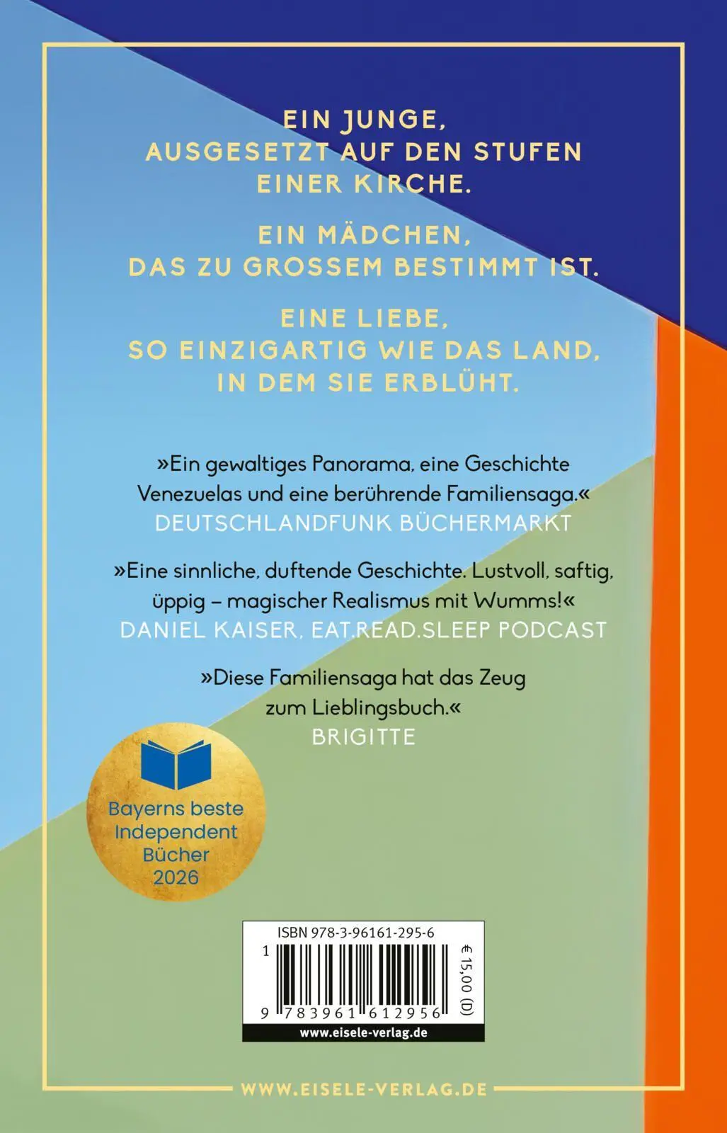 Rückseite: 9783961612956 | Der Traum des Jaguars | Roman | Miguel Bonnefoy | Taschenbuch | 288 S.