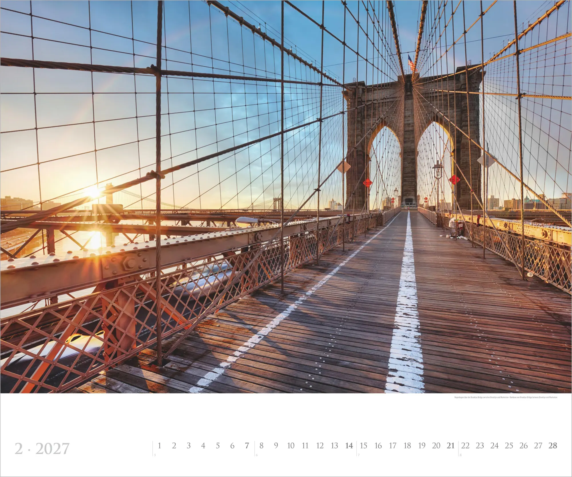 Bild: 4069095013056 | New York 2027 | Neumann Verlage GmbH &amp; Co KG | Kalender | 14 S. | 2027