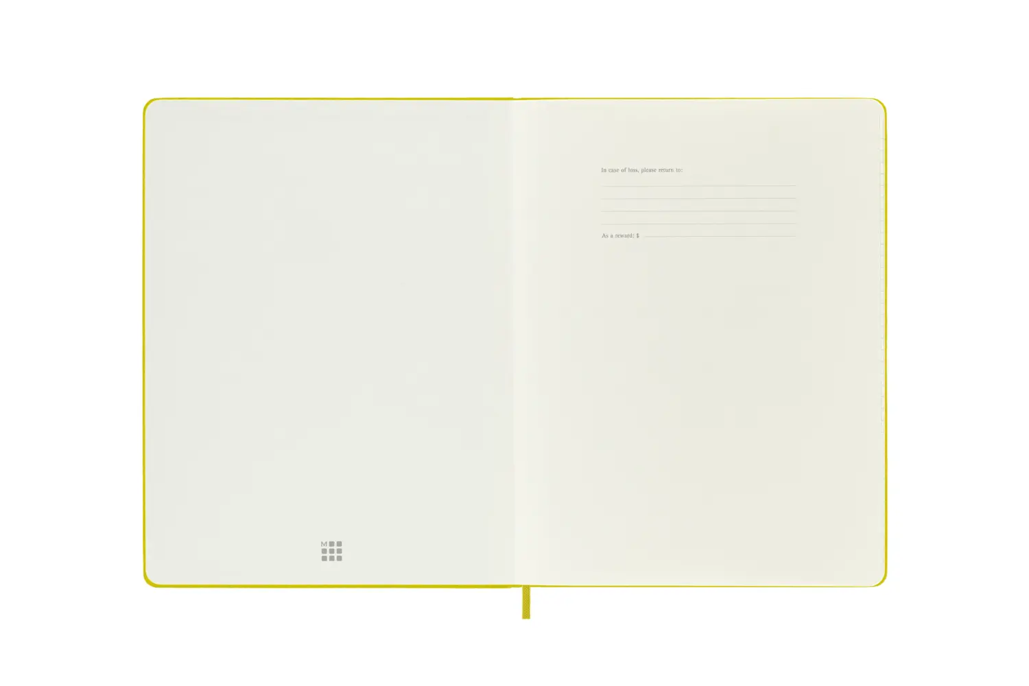 Bild: 8056598853056 | Moleskine Notizbuch - Color, XL, Liniert, Stoffeinband, Strohgelb