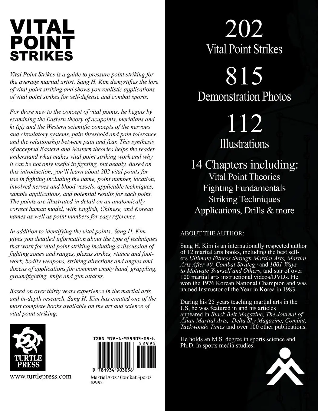 Rückseite: 9781934903056 | Vital Point Strikes | Sang H. Kim | Taschenbuch | Englisch | 2008