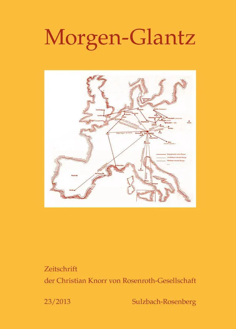 Cover: 9783034313056 | Morgen-Glantz 23/2013 | Taschenbuch | Morgen-Glantz | 372 S. | Deutsch