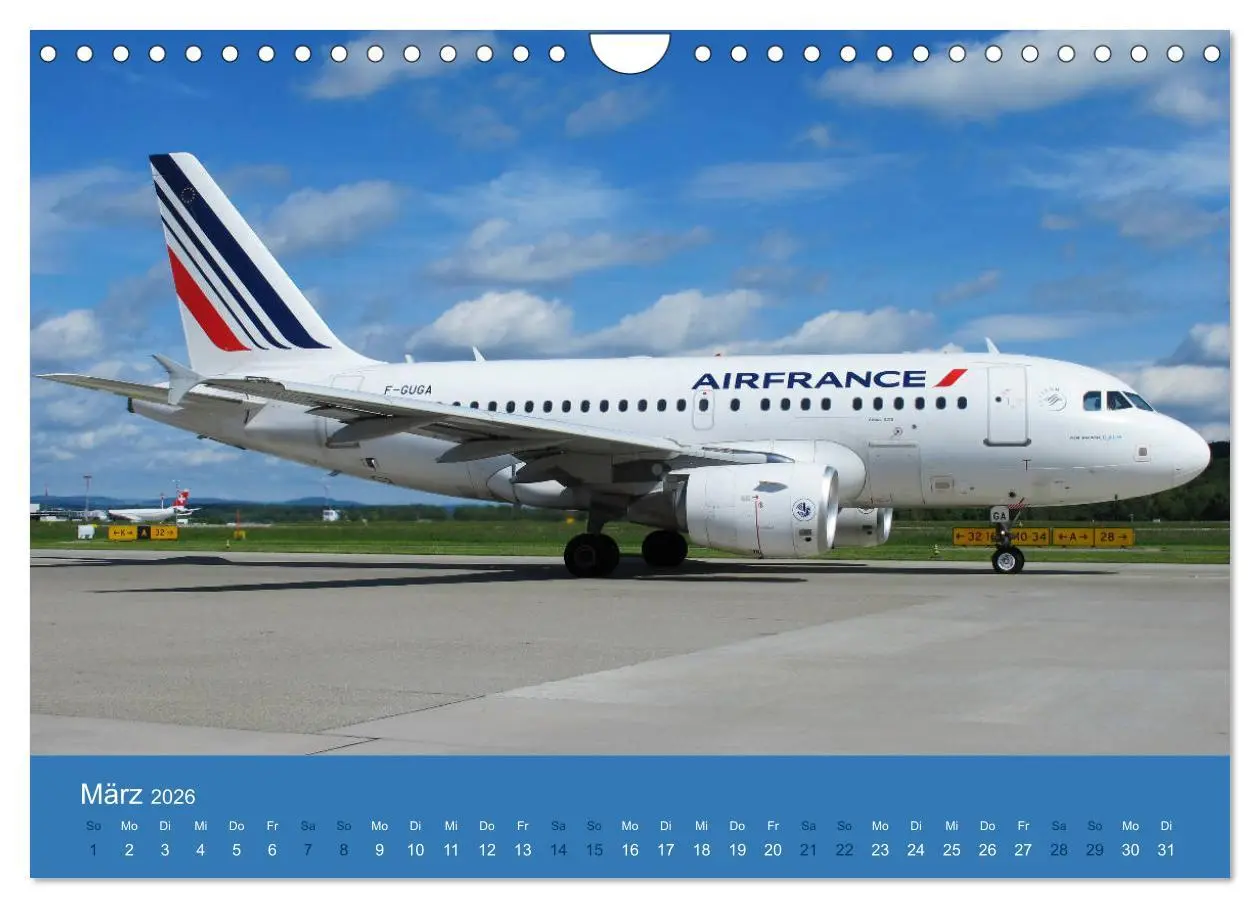 Bild: 9783457693056 | Airbus Airliners (Wandkalender 2026 DIN A4 quer), CALVENDO...