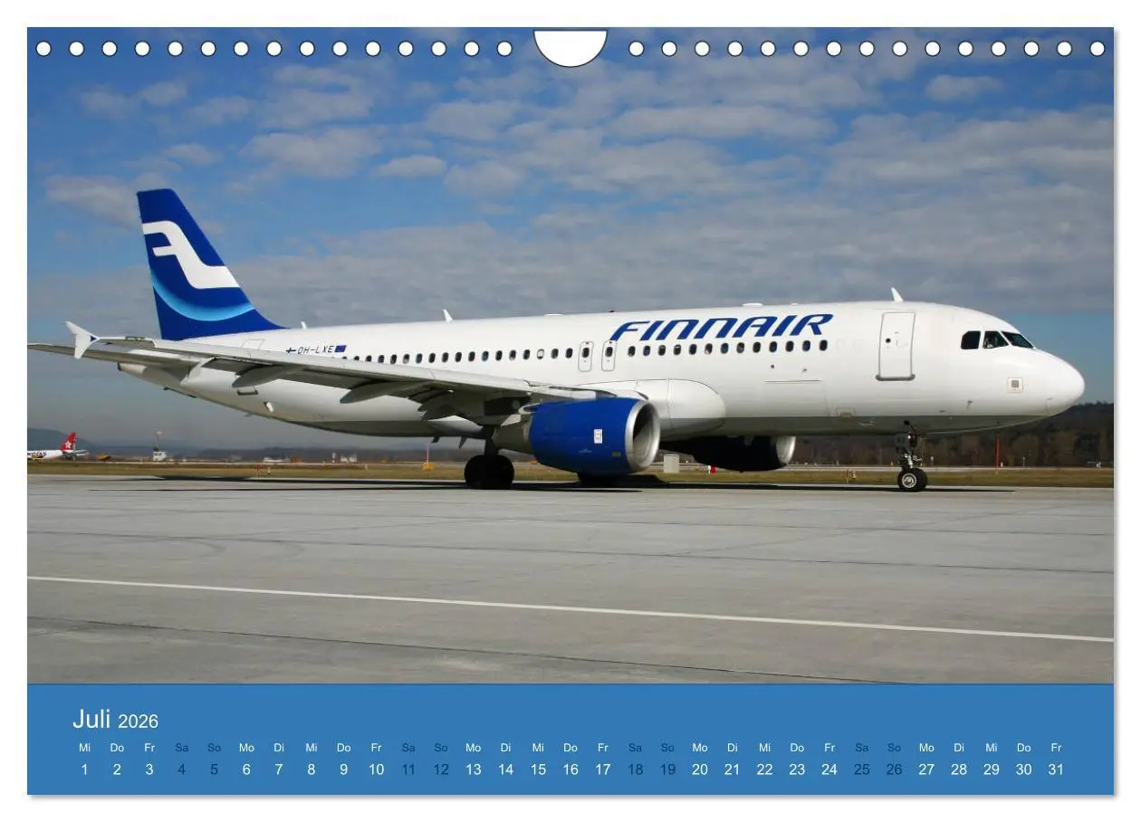 Bild: 9783457693056 | Airbus Airliners (Wandkalender 2026 DIN A4 quer), CALVENDO...