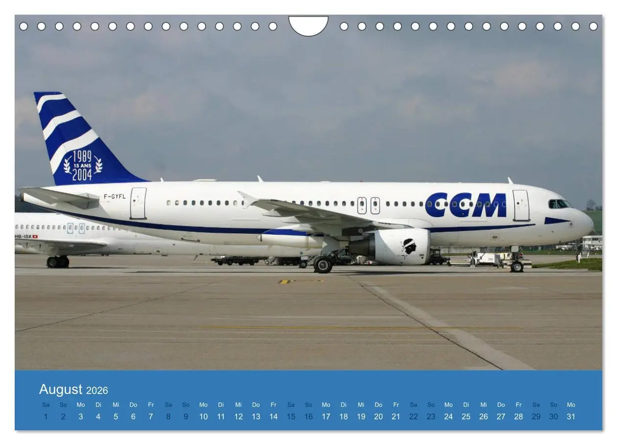 Bild: 9783457693056 | Airbus Airliners (Wandkalender 2026 DIN A4 quer), CALVENDO...