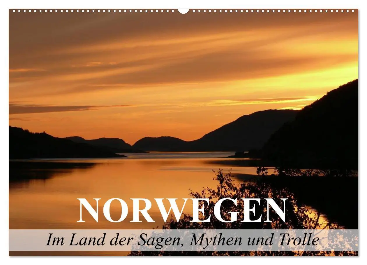 Cover: 9783516093056 | Norwegen - Im Land der Sagen, Mythen und Trolle (Wandkalender 2026...