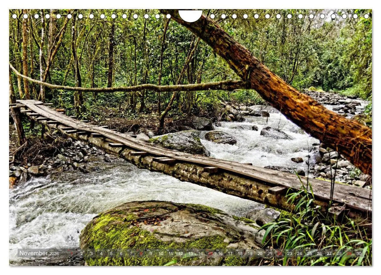 Bild: 9783516163056 | Kolumbien (Wandkalender 2026 DIN A4 quer), CALVENDO Monatskalender