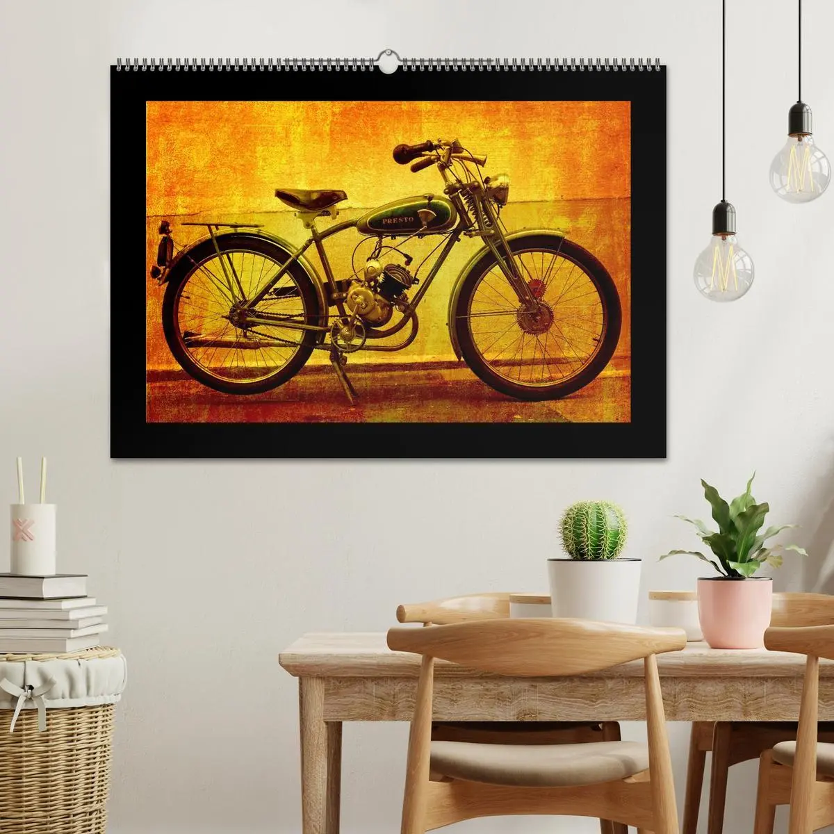 Bild: 9783516233056 | Motorrad Oldtimer (Wandkalender 2026 DIN A2 quer), CALVENDO...