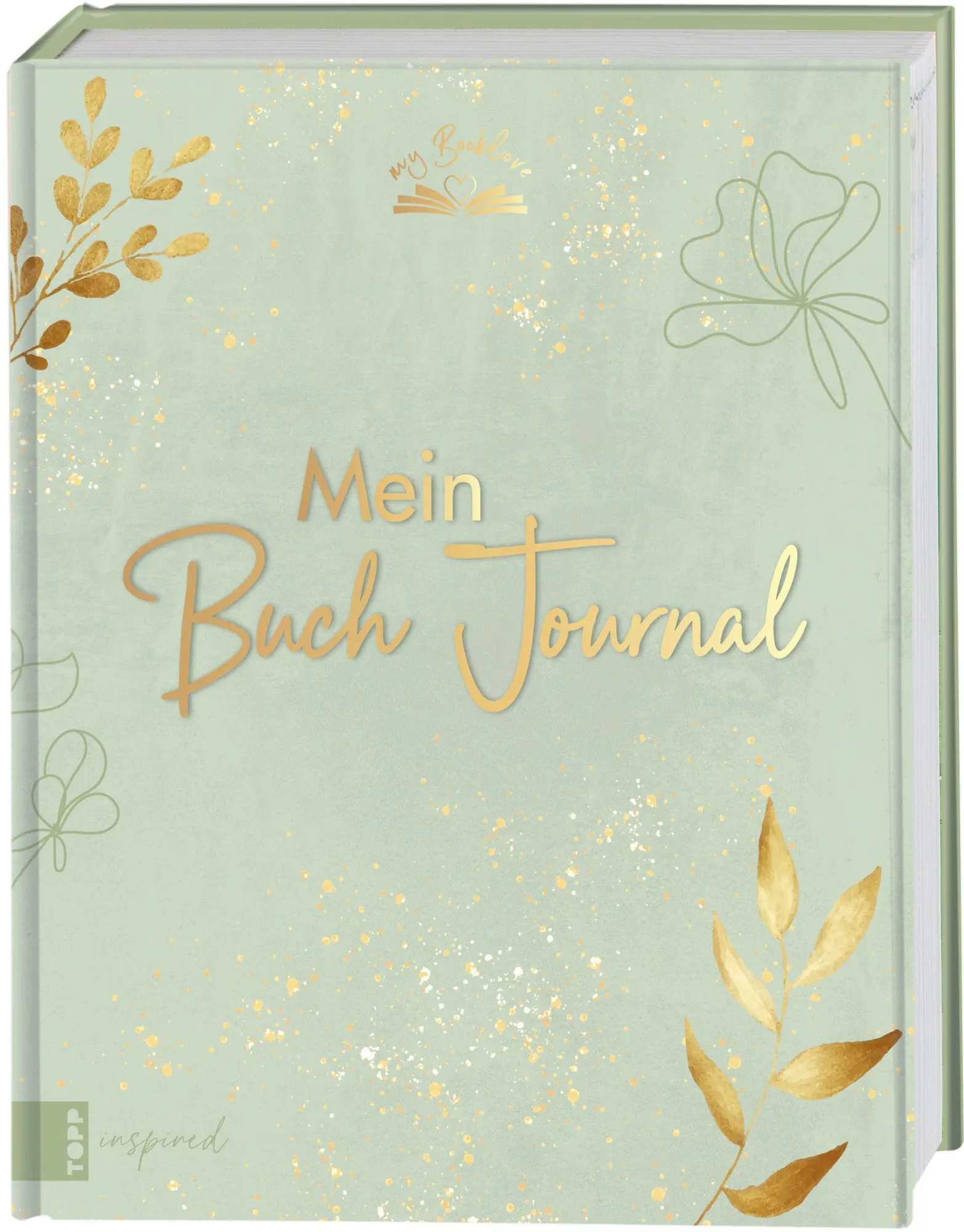 Cover: 9783735883056 | My Booklove: Mein Buch Journal - Salbei | Frechverlag | Buch | 224 S.