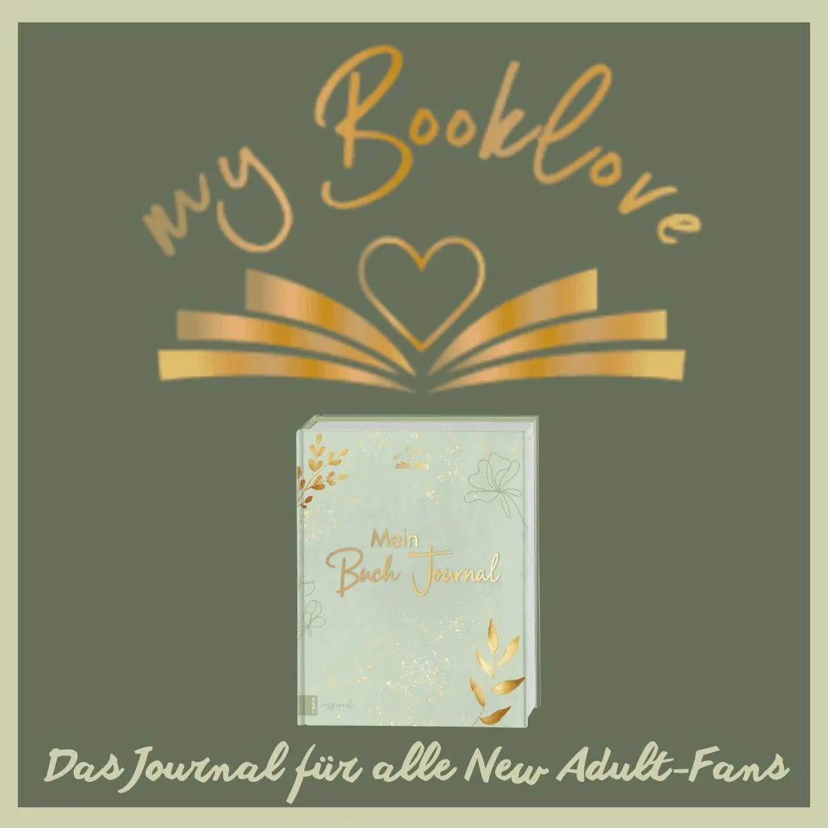 Bild: 9783735883056 | My Booklove: Mein Buch Journal - Salbei | Frechverlag | Buch | 224 S.