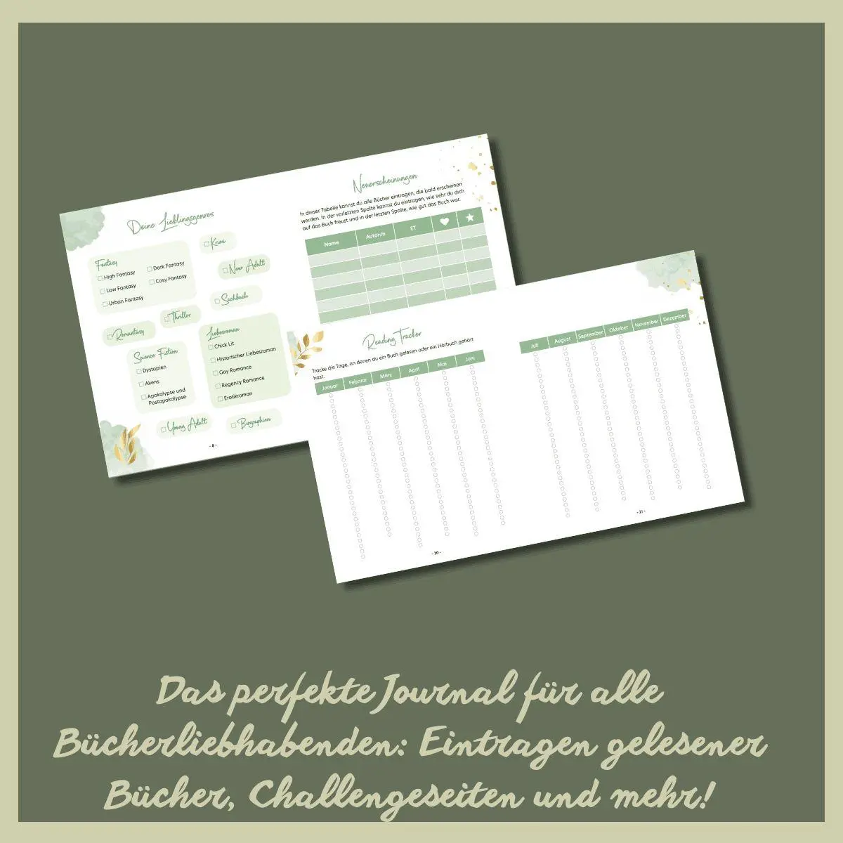 Bild: 9783735883056 | My Booklove: Mein Buch Journal - Salbei | Frechverlag | Buch | 224 S.