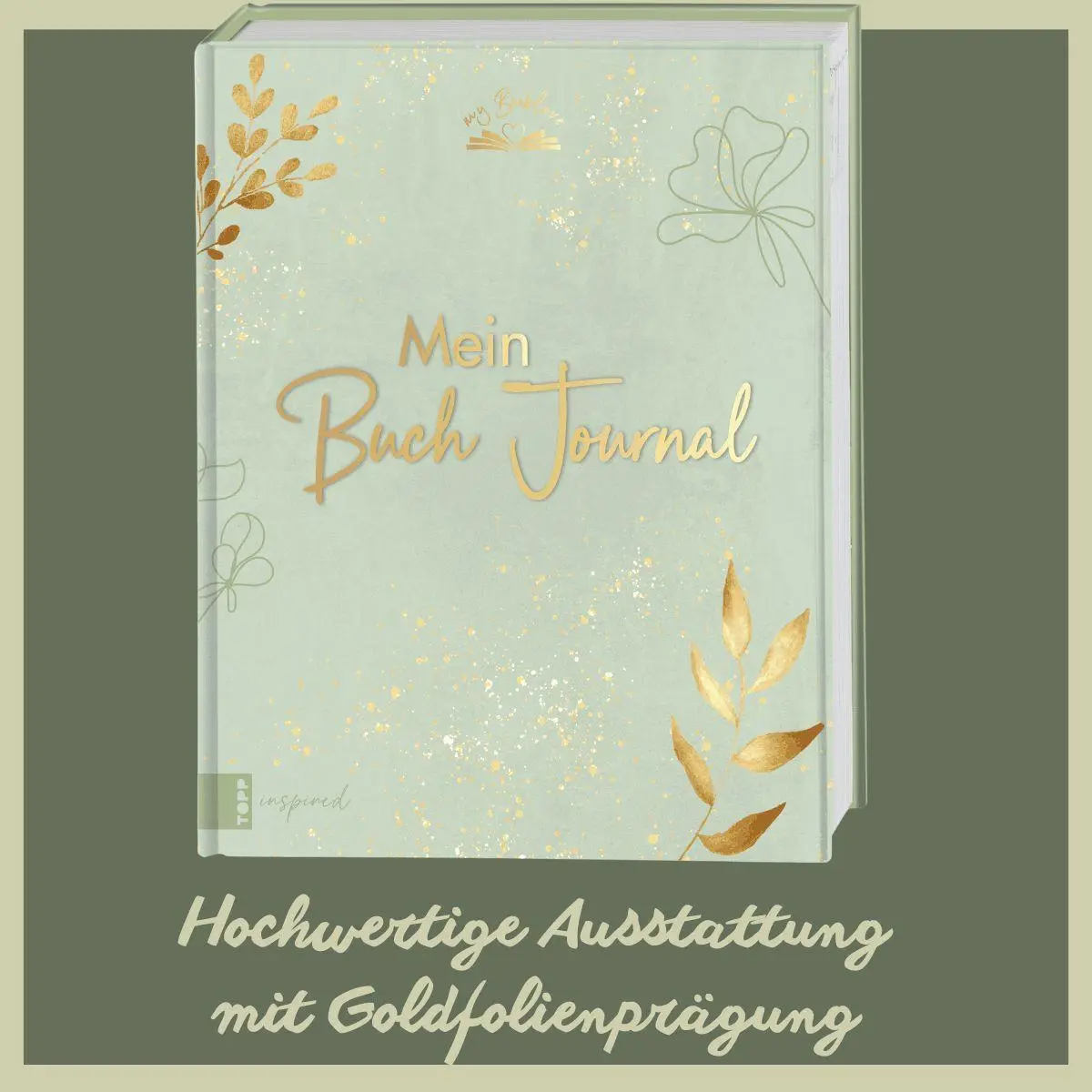Bild: 9783735883056 | My Booklove: Mein Buch Journal - Salbei | Frechverlag | Buch | 224 S.