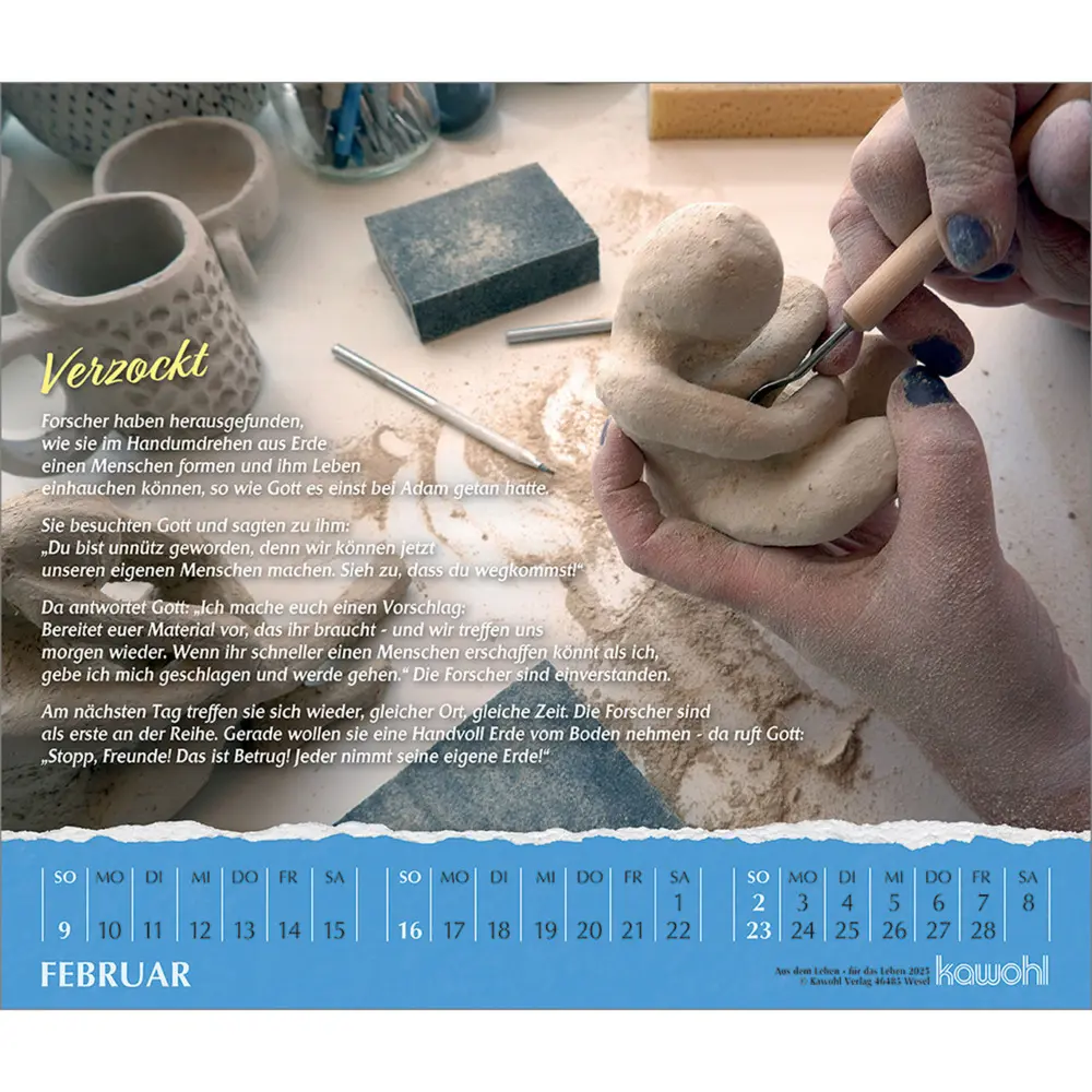 Bild: 9783754833056 | Aus dem Leben - für das Leben 2025 | Kalender | Kalender | Deutsch
