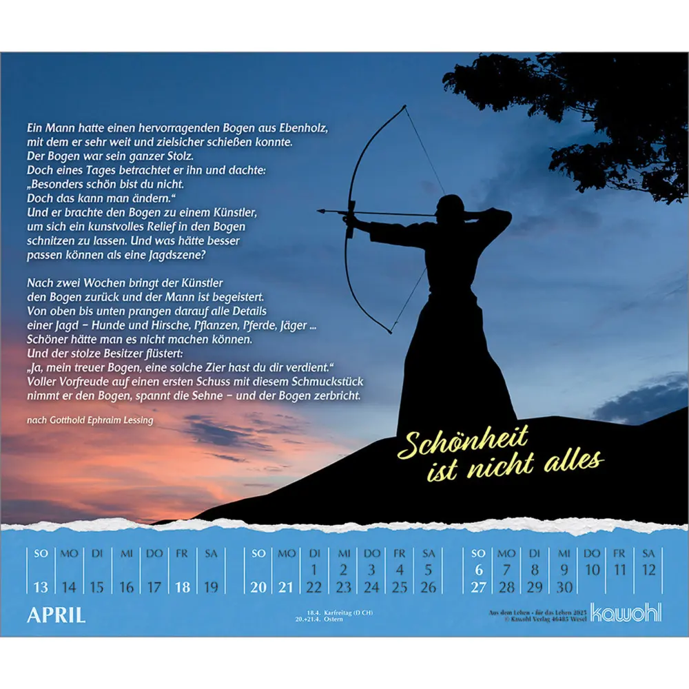 Bild: 9783754833056 | Aus dem Leben - für das Leben 2025 | Kalender | Kalender | Deutsch