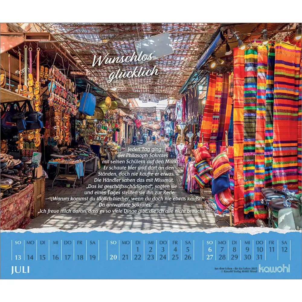 Bild: 9783754833056 | Aus dem Leben - für das Leben 2025 | Kalender | Kalender | Deutsch