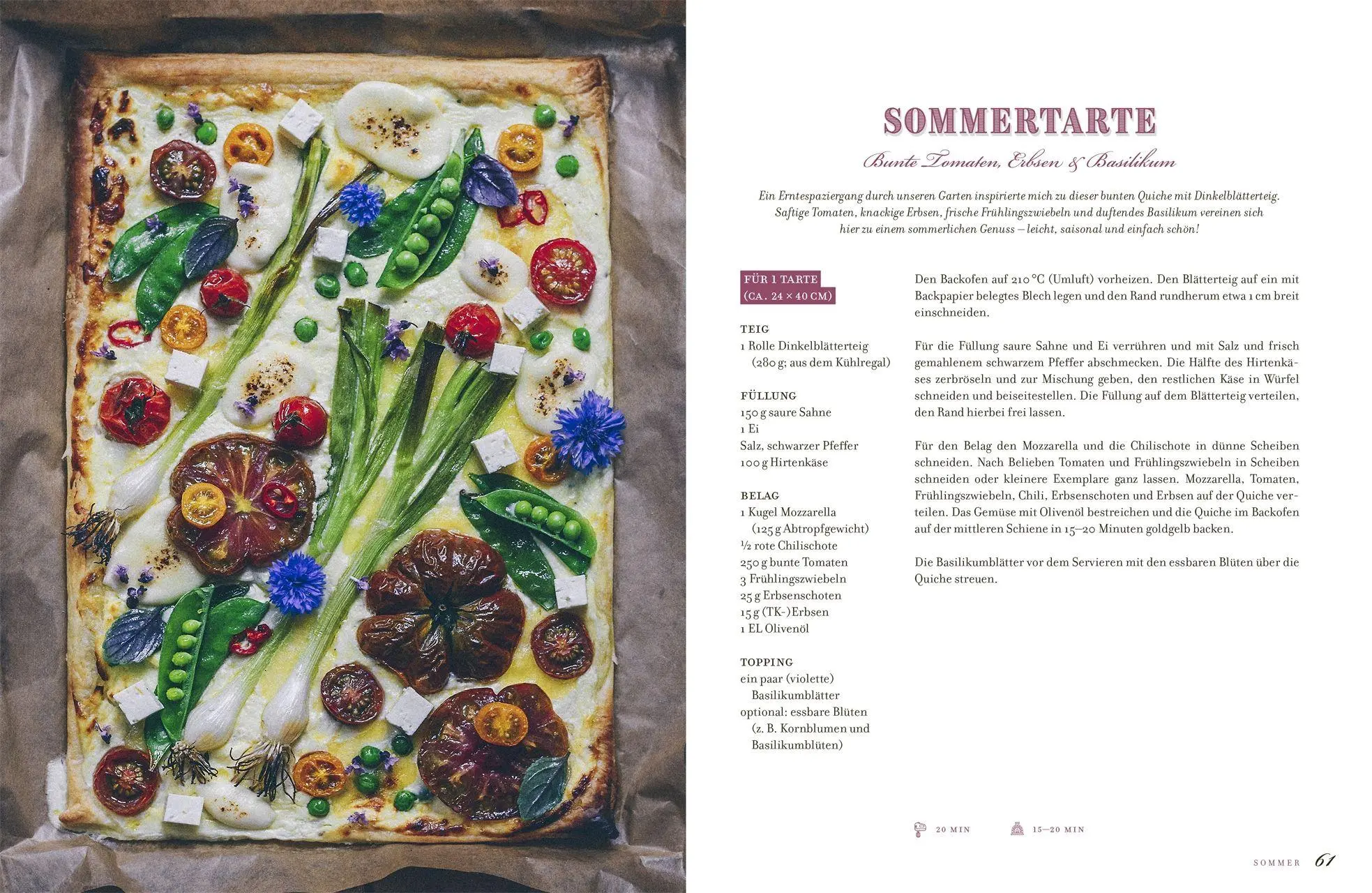 Bild: 9783831053056 | Natürlich aus dem Ofen: Pizza, Quiche, Tarte &amp; Pie | Carolin Strothe