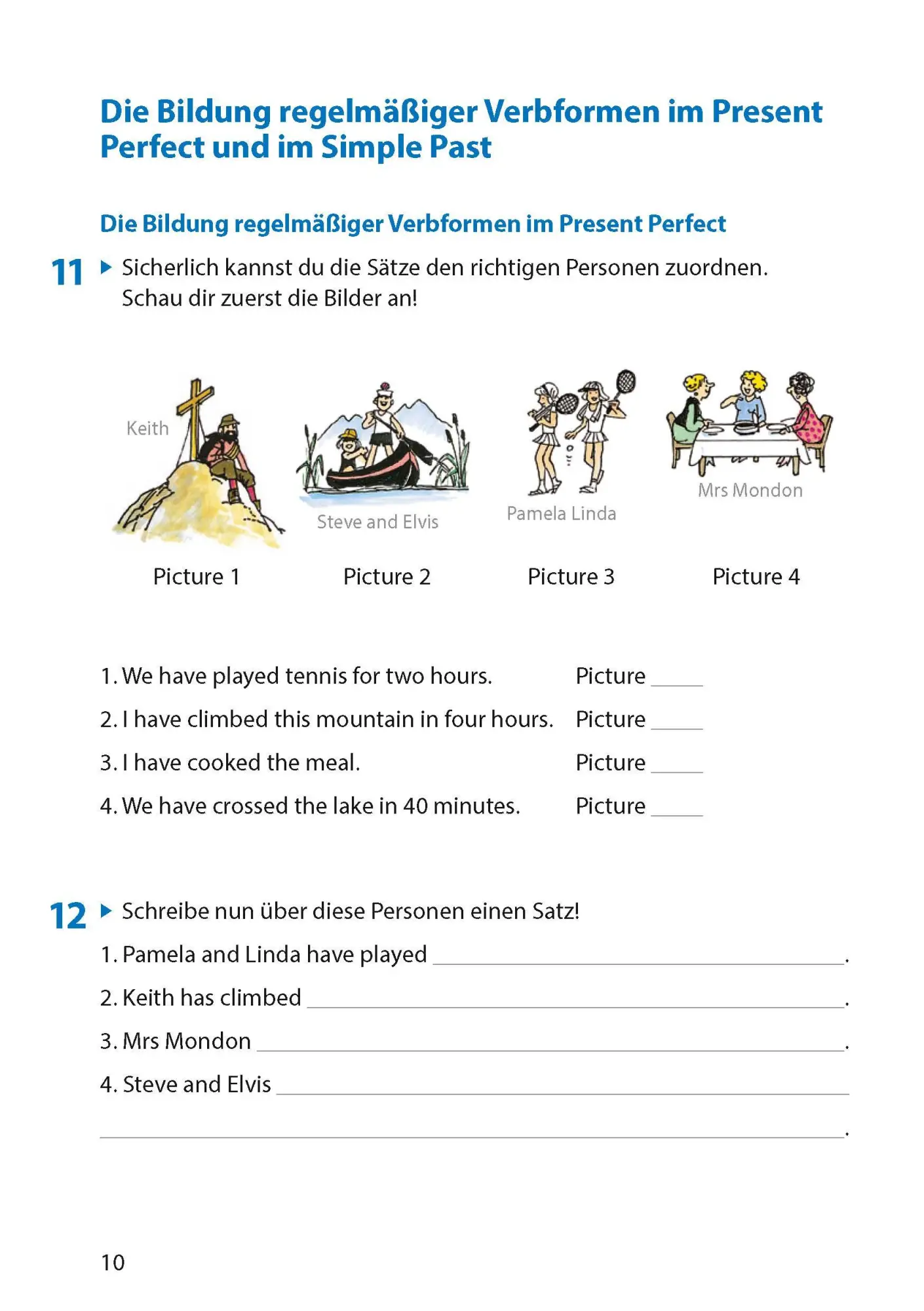 Bild: 9783881003056 | Englisch. Simple Past and Present Perfect | Ludwig Waas | Broschüre