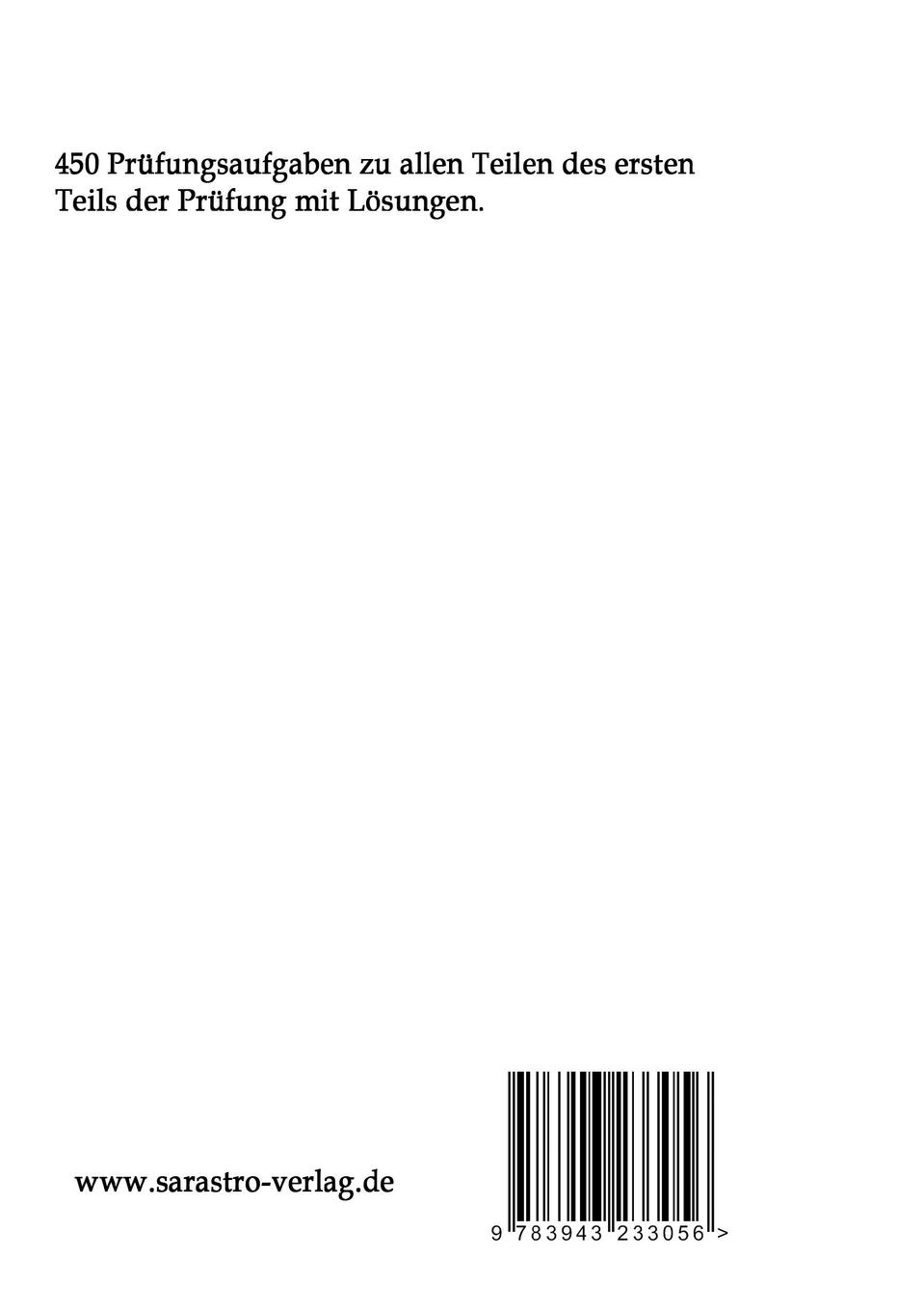 Rückseite: 9783943233056 | 300 Fragen zum Restaurantmeister - 1. Prüfungsteil | Lais Systeme