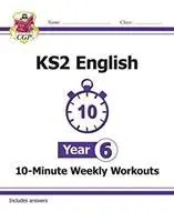 Cover: 9781789083156 | KS2 Year 6 English 10-Minute Weekly Workouts | Cgp Books | Taschenbuch