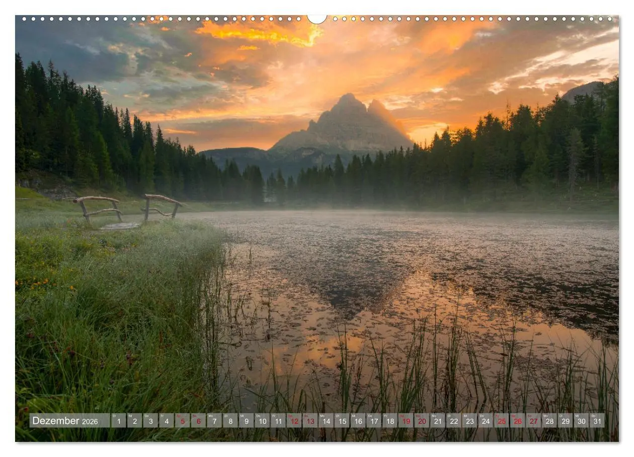 Bild: 9783457513156 | Verzauberte Bergwelten (hochwertiger Premium Wandkalender 2026 DIN...