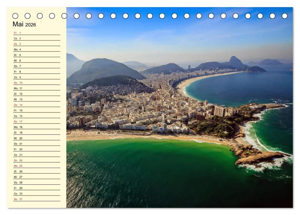 Bild: 9783457993156 | Brasilien. Faszinierend und groß wie ein Kontinent (Tischkalender...