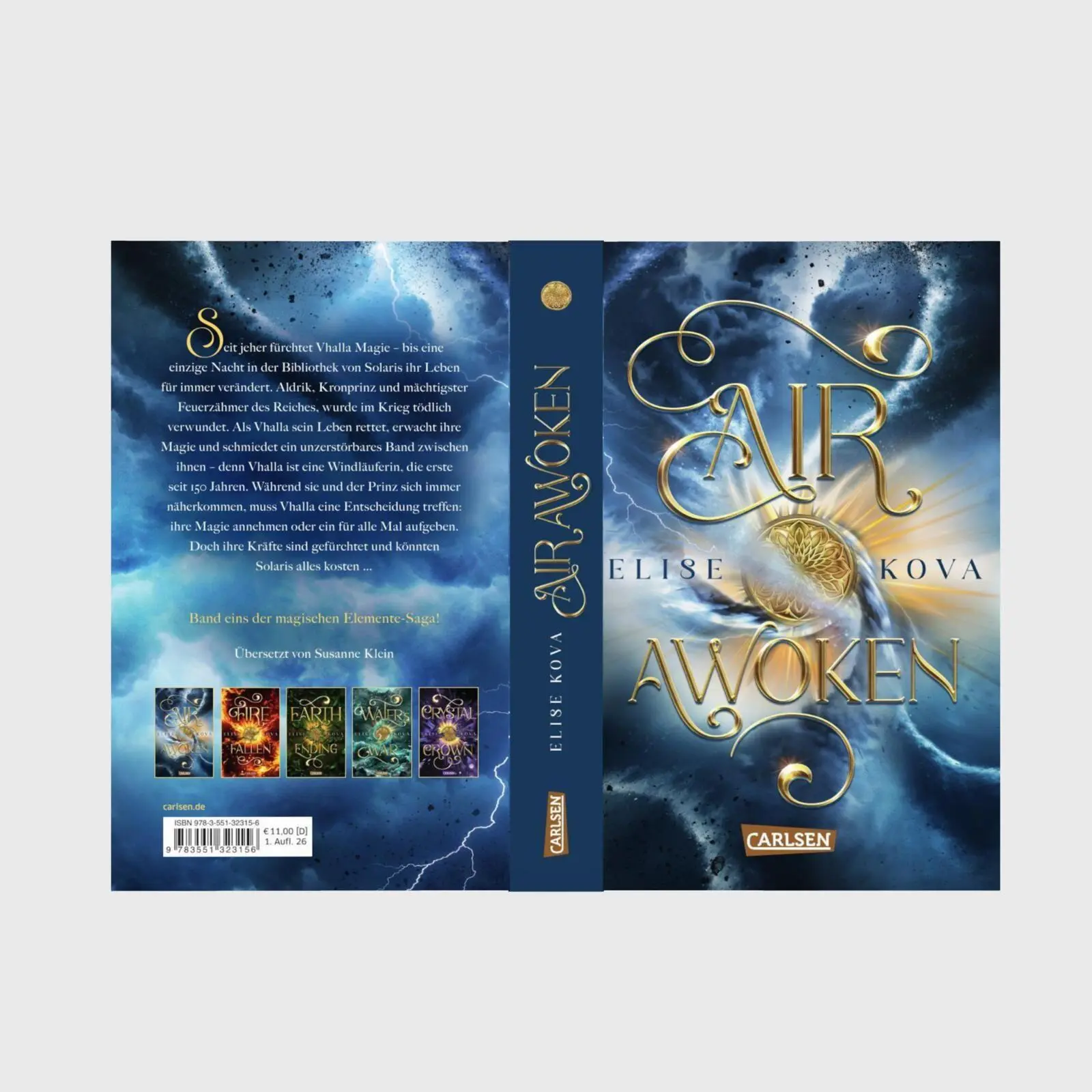 Bild: 9783551323156 | Air Awoken (Die Chroniken von Solaris 1) | Elise Kova | Taschenbuch