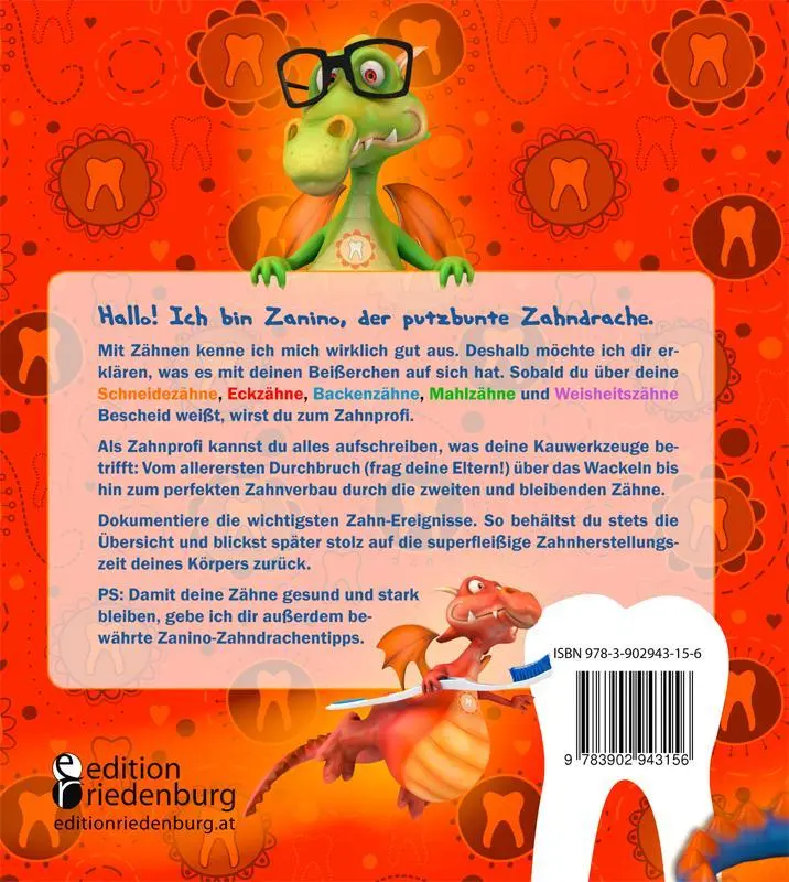Rückseite: 9783902943156 | Alle meine Zähne | Caroline Oblasser | Taschenbuch | 88 S. | Deutsch