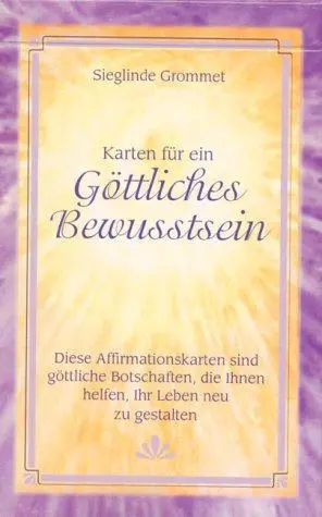 Cover: 9783931723156 | Karten für ein göttliches Bewußtsein | Sieglinde Grommet | Box | 2002