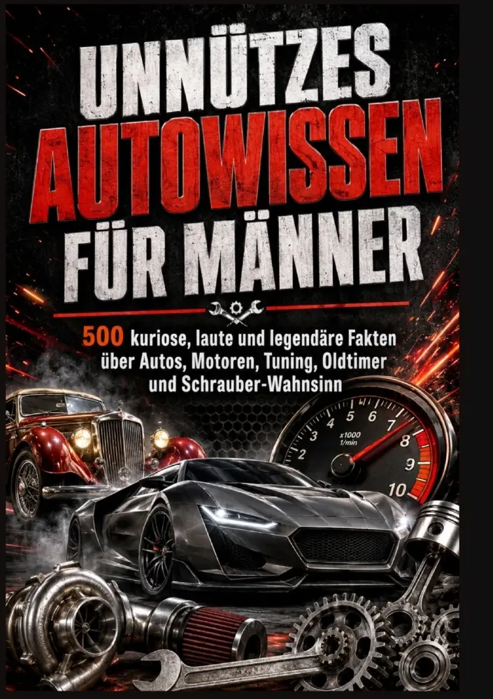 Cover: 9789403903156 | UNNÜTZES AUTOWISSEN FÜR MÄNNER: 500 kuriose, laute und legendäre...