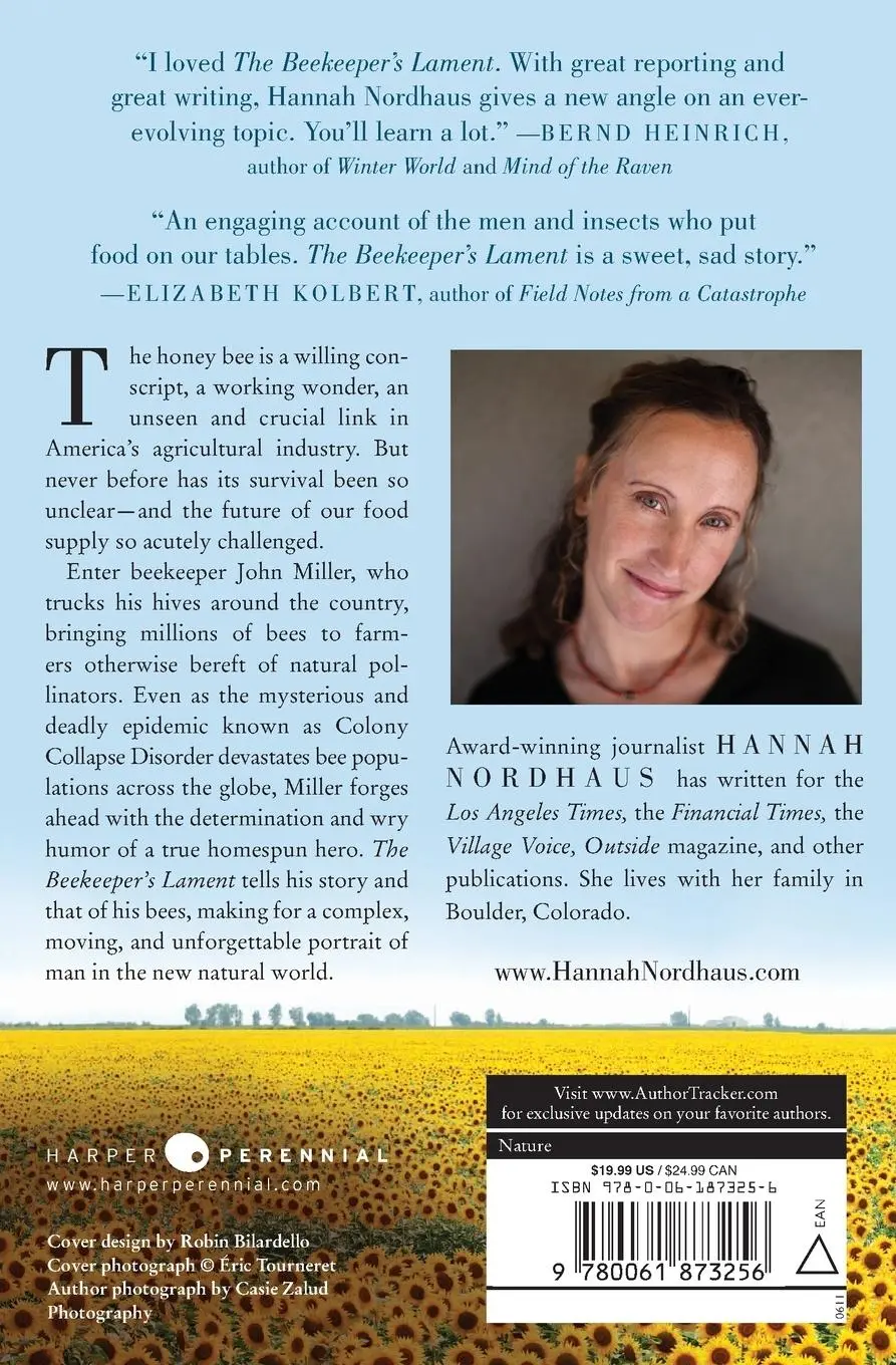 Rückseite: 9780061873256 | Beekeeper's Lament, The | Hannah Nordhaus | Taschenbuch | Englisch